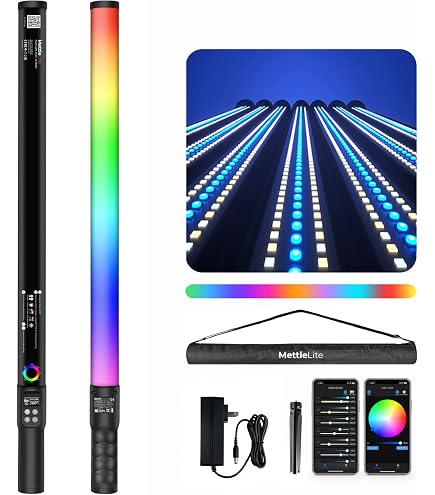 【b2l63】2色カラーLEDライトスクリーン OFF黒 60cm x 36cm Amazon.com : Mettlelite TLX2 RGB Tube Light LED Full Color